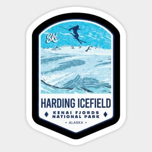 Ski Harding Icefield Sticker